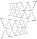 WEBI Accordion Wall Hanger,Expandable Wooden Hat Rack for Wall Mounted Coat Rack,Accordion Hat Hooks Holder for Baseball Caps
