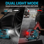 Cordless Tire Inflator Air Compressor for Makita 18V Battery, 150PSI Portable LED Light Handheld Air Pump with Digital Pressure Gauge for Cars Motorcycles Bikes Sport Balls(Battery Not Included)