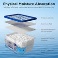 W&E Choice Moisture Absorbers, Portable Humidity Absorber Boxes for Your Bathroom, Closet & Car, Dehumidifier with Fragrance