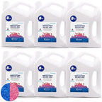 [Net Weight 48LBS] Blue Indicating Silica Gel Beads Desiccants - Rechargeable Desiccant Beads Silica Beads (Blue to Pink, 6
