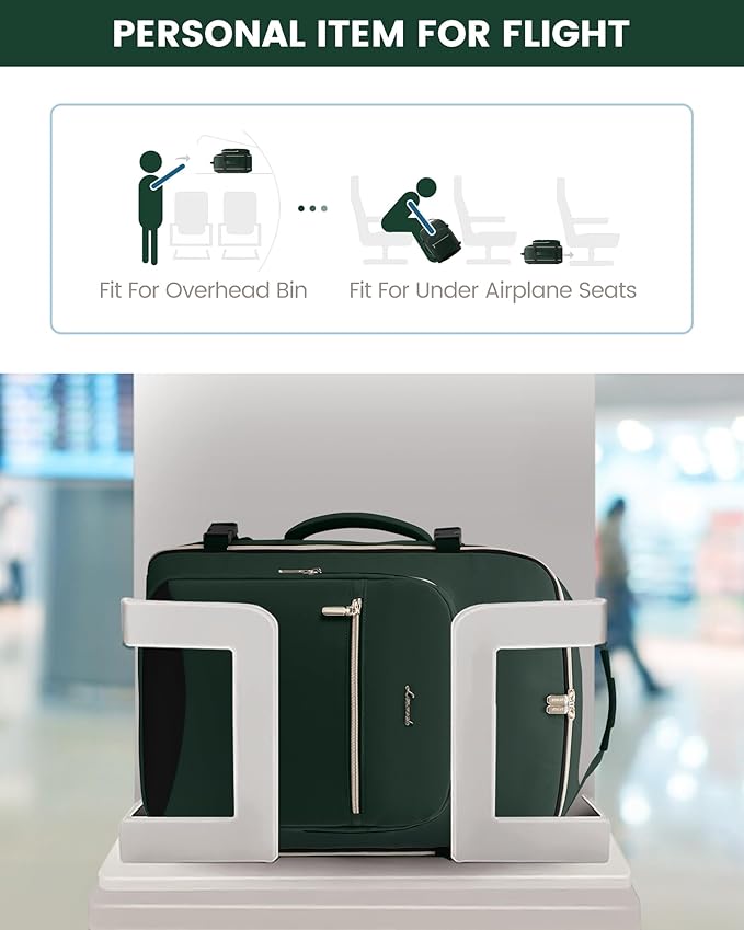 LOVEVOOK Travel Backpack for Women & Men 50L,Airline Approved Carry On Backpack Travel Essentials,TSA Carry on Luggage,Waterp