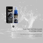 Car Protector Glass Coating Spray, Liquid Nano Formula, 9H Hardness, Water Repellent, 1 fl oz, with Multifunctional Wipe Clot