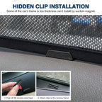 Powerty Window Sun Shade for 2013-2018 Toyota RAV4 Accessories -Upgrade Double Layer Rear Windshield Shade 6 Pack Light Block Car Privacy Cutains Shades for Baby, Camping, Napping, Sleeping