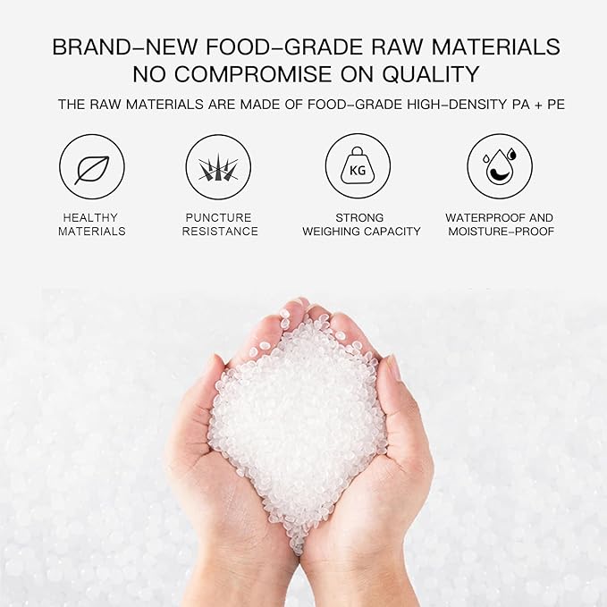 MegaWise Vacuum Sealer Machine Bags, 6 inch wide and 19.6 Feet Long for Megawise & other brand vacuum Perfect for Meal Prep a