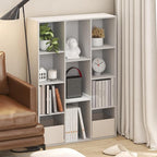 Furinno LUDER Book Shelf, 11-Cube Bookshelf, Reversible Bookcase, 9.4 x 29.1 x 41.7, Easy Assembly, for Living Room, Bedroom,