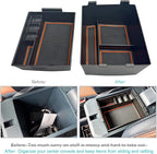 CDEFG for 2022-2026 Maverick Truck Center Console Organizer Tray 2022-2026 Maverick Armrest Trays Storage Box Coin Holder 202