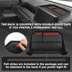 Muslogy Dashboard Storage Box for 2024 2025 2026 Tacoma & 2025 2026 4Runner Accessories Center Console Organizer w/ 8-inch Screen for SR SR5 TRD PreRunner TRD Sport Off-Road Pro Trailhunter (Red)