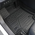 Floor Mats for Toyota RAV4 2019-2025, All Weather Floor Mats Trunk Cargo Liner with Backrest Protectors and Door Sill Guards Accessories, Full Coverage Set