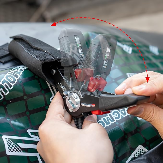 Rooftop Cargo Carrier, 21 Cubic Feet Waterproof Roof Rack Cargo Bag, Anti-Slip Heavy Duty Roof Bag for All Vehicles