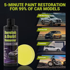 Upgraded Car Scratch Remover Kit, Scratch Remover for Vehicles ＆ Cars, Car Paint Scratch Repair, Polishing ＆ Rubbing Compound Paint Restorer with Applicator Pad, add Gloss ＆ Shine 9.2OZ,1 Pack