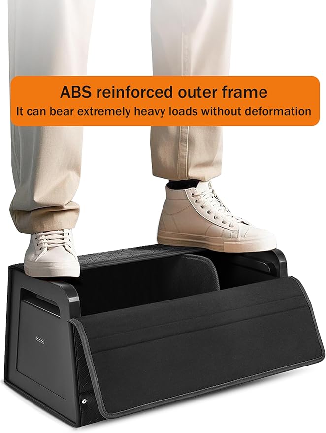 Trunk Organizer for suv,car storage organizer,lid Box,PU Leather & PP Honeycomb Board,Fixed with screws extremely