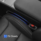 Car Side Seat Gap Filler Organizer Compatible with Tesla Model Y, Fit Tesla Model 3 (My/3) 2019-2026 Car Gap Seat Filler 2 Pack