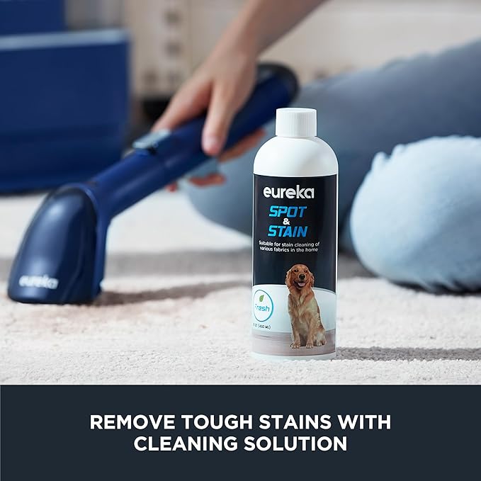 EUREKA Portable Carpet and Upholstery Cleaner, Spot Cleaner for Pets, Stain Remover for Carpet, Area Rugs, Upholstery, Coache
