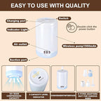 25 Pack Vacuum Storage Bags for Clothing Travel Vacuum Seal Bags With Wireless Pump IP67 Waterproof Reusable Vacuum Compressi