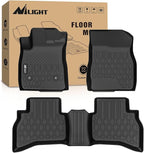 Nilight TPE Floor Mats for Chevy Trailblazer (AWD Only) 2021 2022 2023 2024 2025 2026, All Weather Custom Fit Heavy Duty Floor Liners