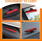 2025 Upgraded Safe Hammer - 2 in 1 Car Window Breaker and Seatbelt Cutter, Emergency Escape Tool for Car, Underwater Glass Br