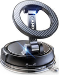 ANDERY Car Phone Holder for Magsafe [78+LBS Strongest Suction & 2400gf Strongest Magnetic] 360° Adjustable Car Phone Mount, Phone Holders for Your Car for iPhone 17-12 Pro Max Air Plus (Carbon Fiber)