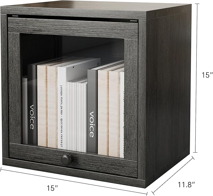FUSUNBAO Magic DIY Cube Storage Organizer Stackable Cubes for Home Books Clothes Toy-Modular Cubby Storage System-Office Cubi