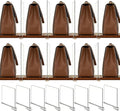 8 Pack Shelf Divider for Closet Acrylic, Clear Purse Organizer for Closet Perfect for Sweater, Shirts, Handbags in Bedroom an
