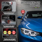 Lawnldyll Garage Parking Sensor Aid, Garage Stopper for Parking Car, Adjustable Car Stop Assistant with Red/Yellow/Green LED 