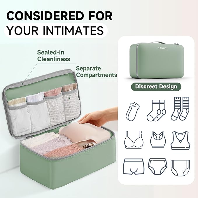 11 Set Packing Cubes for Travel, Gifts for Women Mom Kids, TSA Approved Bags for Makeup, Cosmetic, Toiletry, Suitcase Organiz