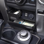 JDMCAR Storage Drawer Compatible with Toyota 4Runner Accessories 2014-2022 2023 2024 Center Console Organizer Storage Cubby Box Interior Accessories