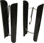 Dial Industries Spring Loaded Tall Boot Shaper Inserts, Black
