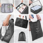 Packing Cubes for Travel -10 Set Luggage Organizer Bags for Family, Mesh Breathable Packing Cubes for Suitcases Durable Trave