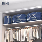 DIMJ Compression Moving Bags - Extra Large Heavy Duty Comforter Storage Bag with Window, Packing Totes with Strong Handles & 