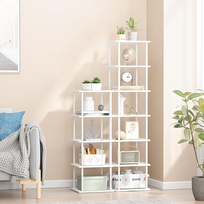 MHXW SXPN Bamboo Free Standing Shoe Rack Shelf Multi Tier Tall Wooden Stackable Shoes Rack Organizer for Closet Front Door En