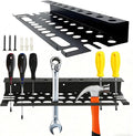 Screwdriver Organizer Wall Mount for Pliers, Screwdrivers, Garage Workshop Storage, Stores up to 43 Pliers or Small Tools, Id