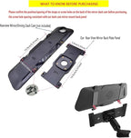 1 Set Dash Cam Mirror Mount Rear View Mirror Back Plate Panel Car Rear View Camera Mount Kit for 5.5" - 12" Rearview Mirror Dash Cams
