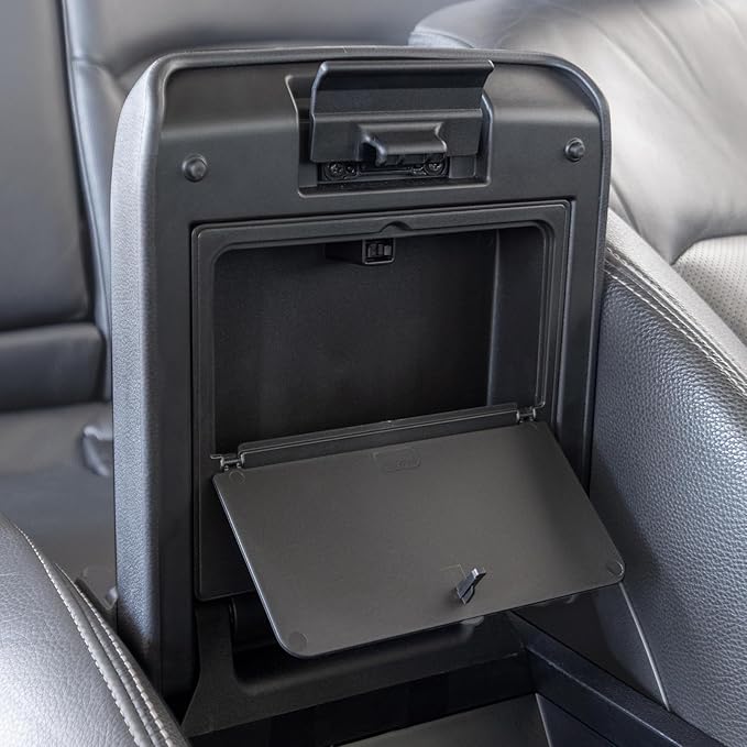 JDMCAR One-Touch Hidden Storage Box Compatible with Toyota 4Runner Accessories 2025 2026 Center Console Organizer