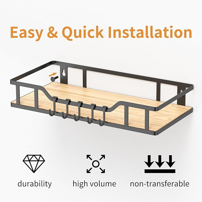 Natural Wood Hat Racks for Baseball Caps Peaked Caps Wall Hat Organizer Fit 40 Caps Holder, 2 Packs Sturdy Wall Mounted Snapb