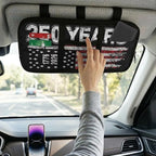 250th Anniversary of US Visor Storage Bag Car Visor Pocket Wallet Pouch with Multi-Pocket Vehicle Sunshade Storage Bag with Zipper for SUV Truck Van