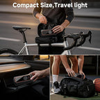 OlarHike Tire Inflator Portable Air Compressor, 150PSI Dual Power - 6000mAh & 12V DC, Cordless Air Pump for Car Tires, Bike, Motorcycle, Balls with LED & Digital Pressure Gauge, Auto Shut‑Off
