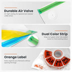 3D Printer Filament Storage Bags Vacuum Storage Bags Kit 3D Printer Accessories with Storage Bags (13x15 inches), Desiccants,