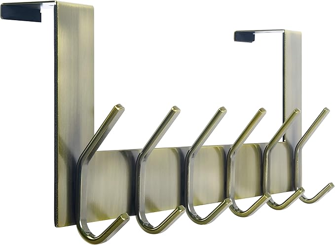 WEBI Over The Door Hooks for Hanging,Over The Door Towel Rack,Over Door Coat Hanger Over Door Coat Rack for Hanging Towels,Ha