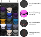 Dofilachy Hat Rack - Hat Organizer - Hat Racks for Baseball Caps, Visible Hat Holder - Baseball Hat Rack for Wall Door with 3