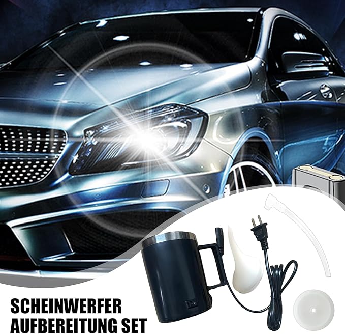 Auto Headlight Vapor Renovation Kit - Efficient & Innovative Auto Restore Kit, New Car Headlight Renovation And Repair Second
