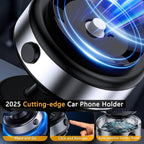 Auto Suction Cup Phone Mount, Quick-Release Vacuum Magnetic Car Phone Holder for Smooth Surface/Gym/Mirror, 360 Adjustable for Magsafe iPhone 17 16 Air Pro Max 15