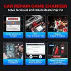 LAUNCH OBD2 Scanner CRP123I V3.0 Elite, 2026 Lifetime Free WiFi Update Scan Tool, FCA SGW, CANFD&DoIP, SAS/Throttle/Brake/BMS