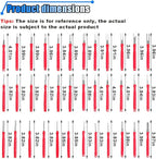 36PCS Terminal Removal Tool Kit, Wire Connector Pin Extraction Tool, Electrical Pin Removal Tool Set, Car Terminal Release To