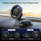 SYNCWIRE Fits MagSafe Car Mount for Universal Dashboard,Tesla Screen,Magnetic Phone Holder for Car, Foldable Aluminum Alloy Arm, Super Stable Car Mount for iPhone 17 Pro Max 16 15 14 13 12&All Phones