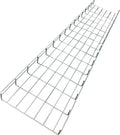 Kable Kontrol Cable Tray- 5 Feet Long - 12" Width, 2” Depth – Wire Mesh Tray Cable Management Rack Cords Organizer Cable Bask