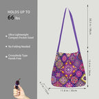 BeeGreen Reusable Grocery Shopping Bag -Travel Tote Bag - Foldable Compact Sturdy Bags