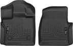 Husky Liners X-act Contour Floor Mats | Fits 2015-2026 Ford F-150 Standard CAB | Front Row, 2-pc Black - 52751