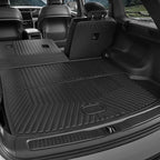 Floor Mats Set for 2022-2025 2026 Jeep Grand Cherokee Accessories, Full Coverage All Weather Floor Mats Cargo Mat with Backrest Protectors & Door Sill Guards (Include 4xe Not for L or WK)