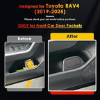 for Toyota RAV4 Trash Can for 2019-2025 Toyota RAV4 Small Car Trash Bin for Side Door RAV4 Front Door Trash Garbage Bin w/Lid for Toyota RAV4 Accessories (RAV4 Left & Right Side)