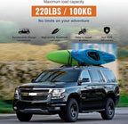 Heavy Duty 220lb Roof Rack Cross Bars Fit for GMC Yukon & Yukon XL, Chevy Suburban & Tahoe 2015-2020, Cadillac Escalade & Escalade ESV, Chevrolet Aluminum Crossbar Rooftop Cargo Carrier